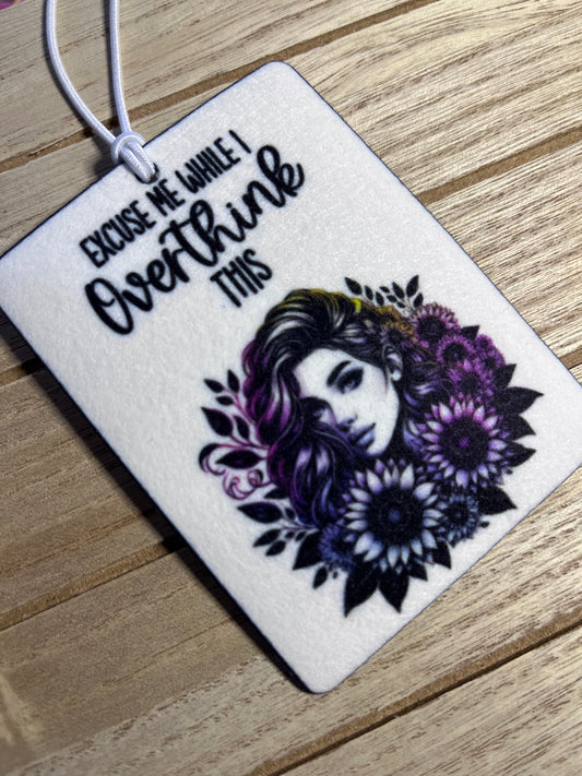 Car Freshies - Over think 2