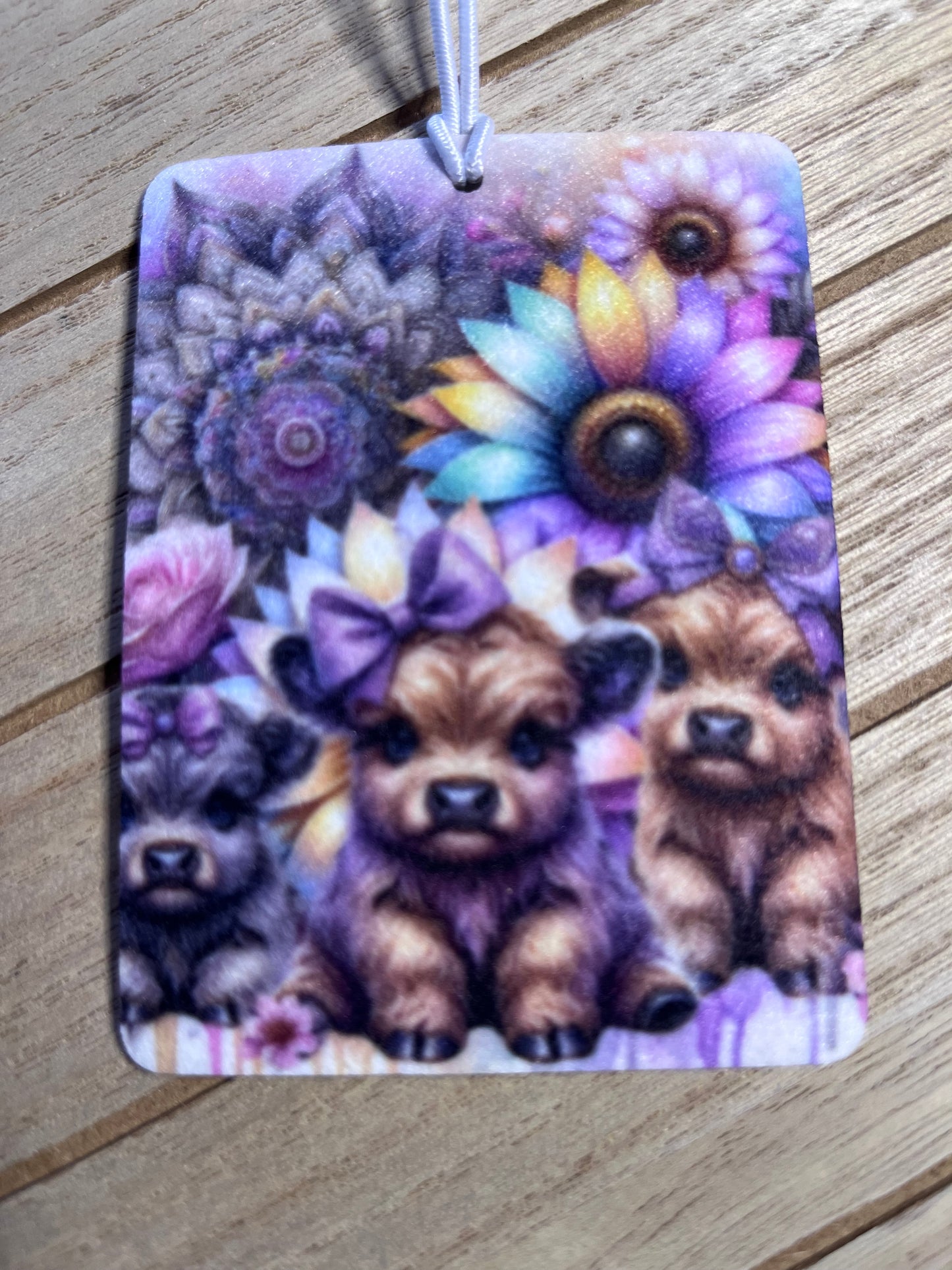 Car Freshies - Highland cow 2