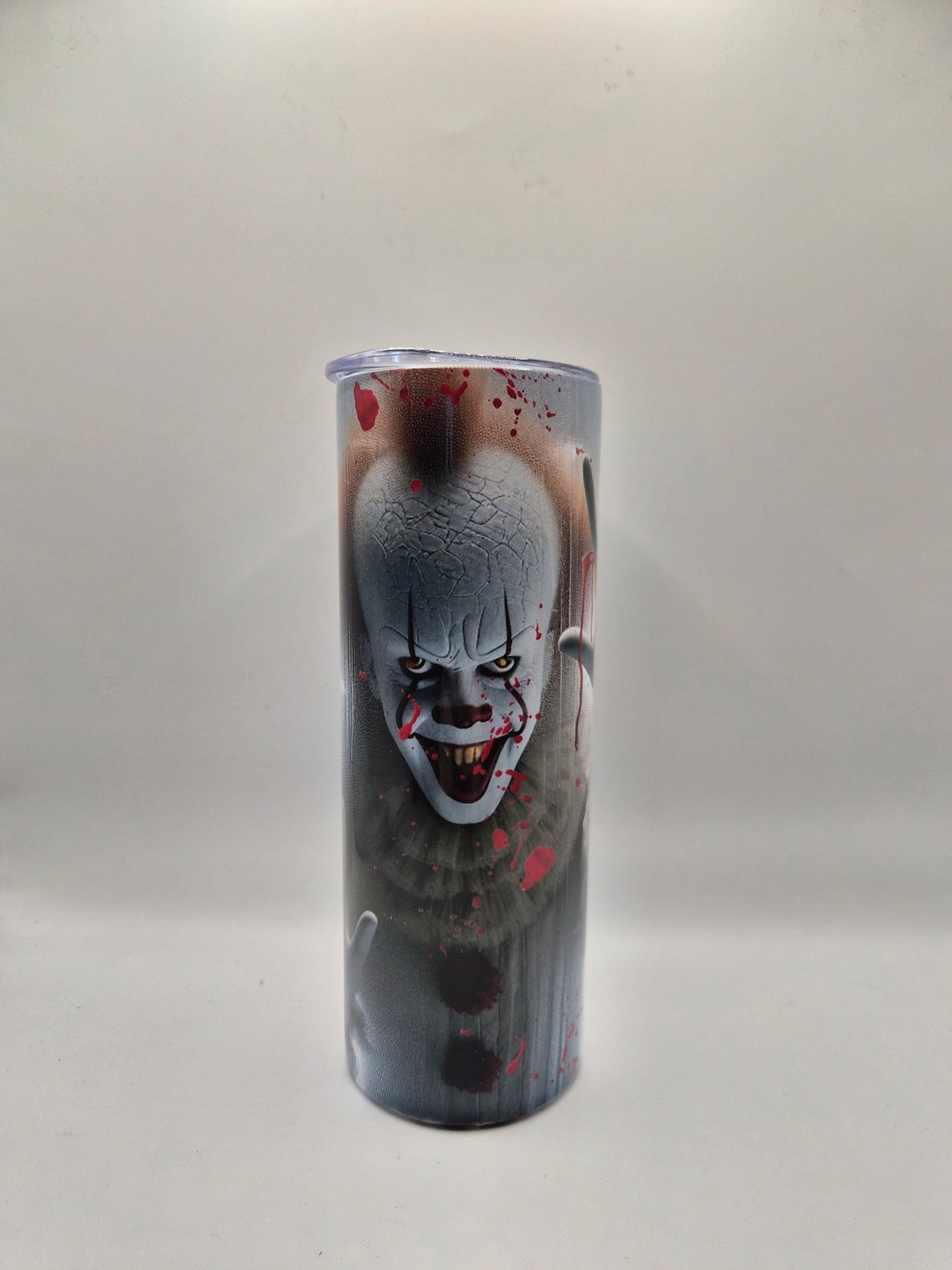 🎈 Horror Clown – 20oz Sublimation Tumbler
